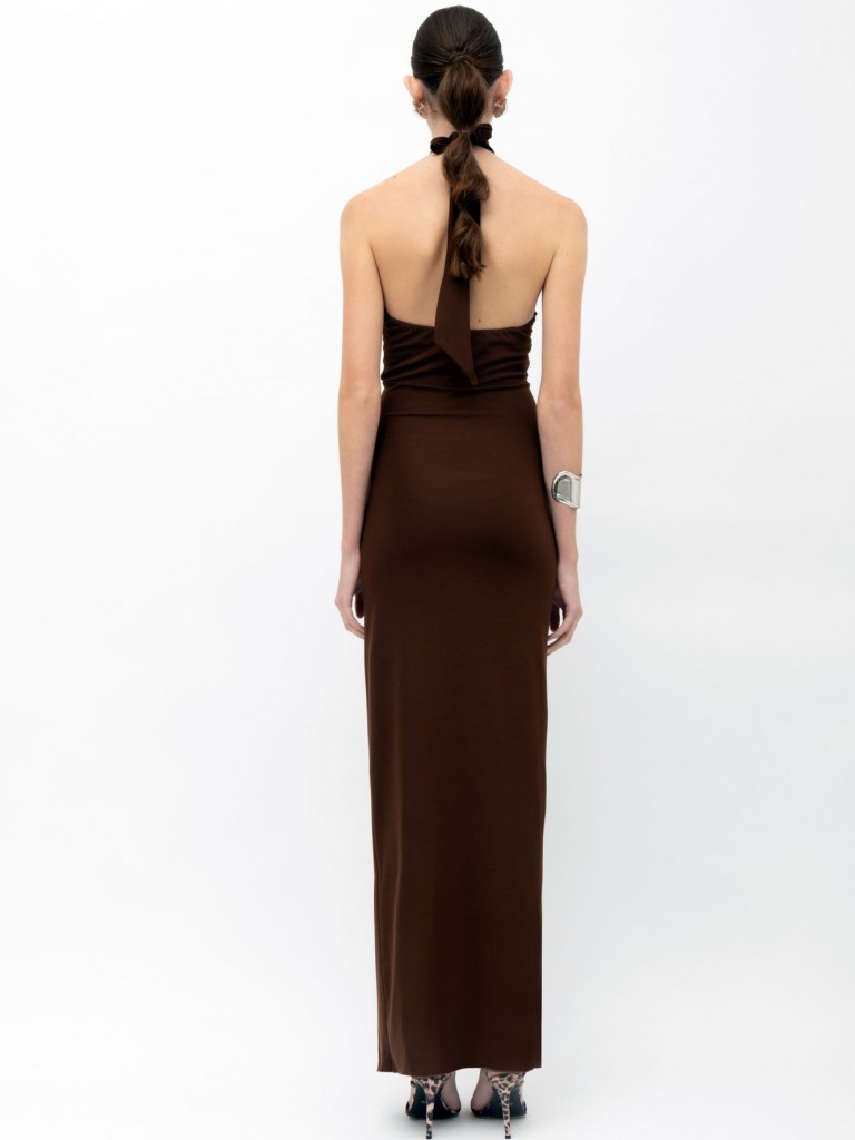 Φόρεμα&nbsp;Canela&nbsp;brown&nbsp;